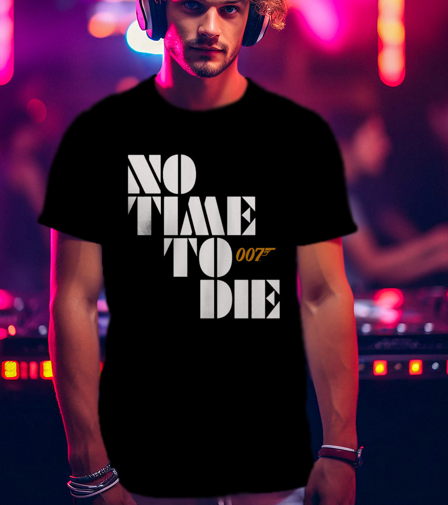 No Time To Die 007 Bond T-Shirt