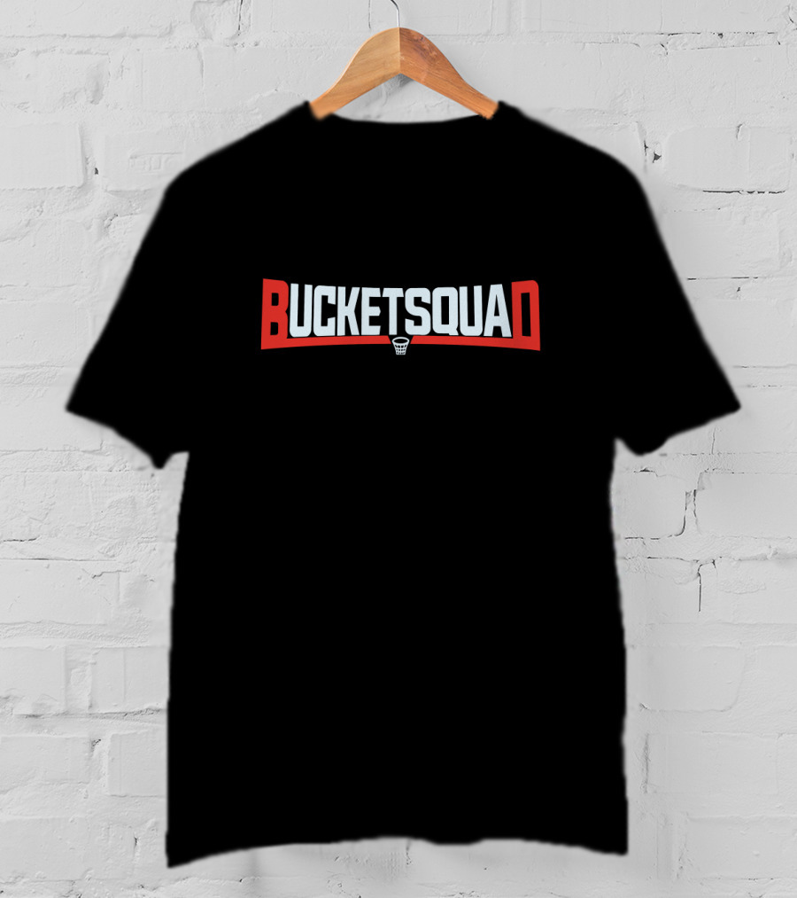 BUCKETSQUAD Basketball Hoop T-Shirt