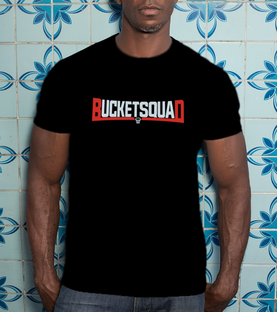 BUCKETSQUAD Basketball Hoop T-Shirt