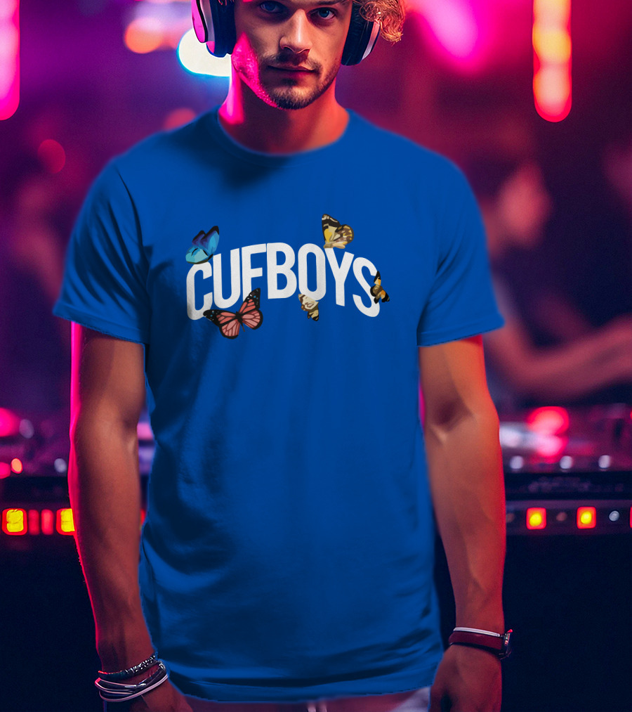 Cufboys Butterfly T-Shirt