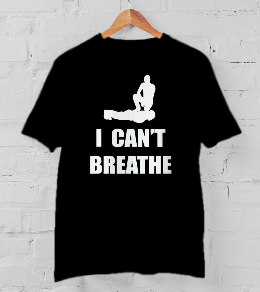 I CAN'T BREATHE Silhouette Protest T-Shirt