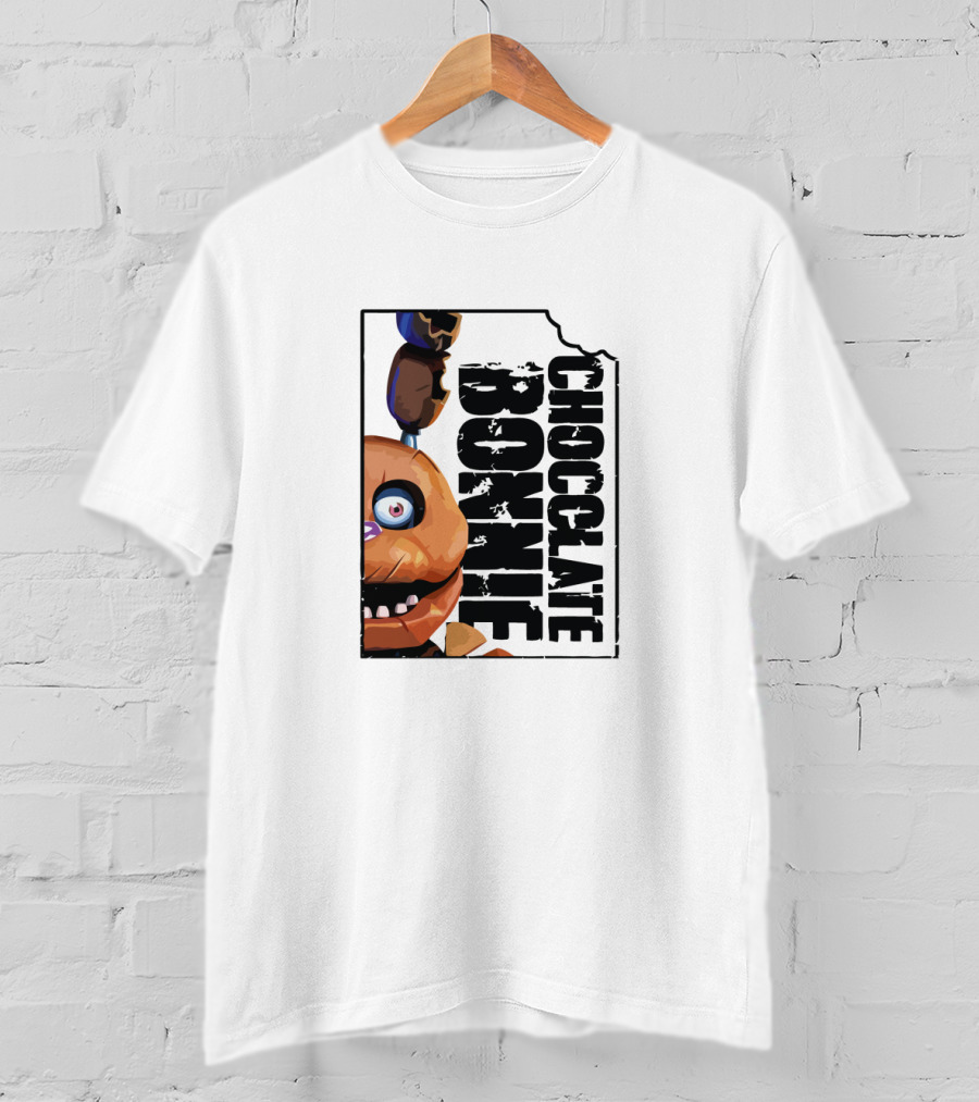 Chocolate Bonnie Fnaf AR Merch Store T-Shirt
