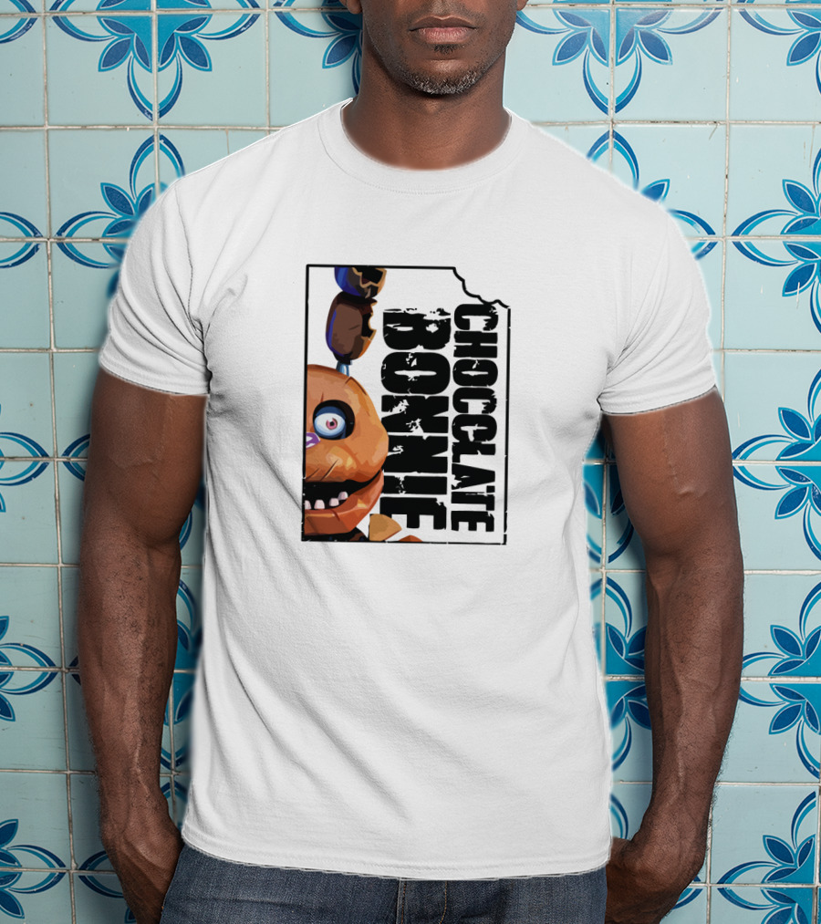 Chocolate Bonnie Fnaf AR Merch Store T-Shirt