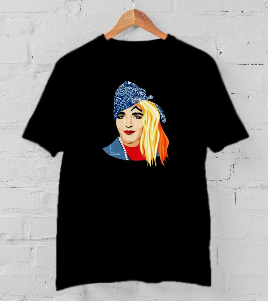 Shanaynay Shane Dawson Blue Bandana Blonde Hair T-Shirt