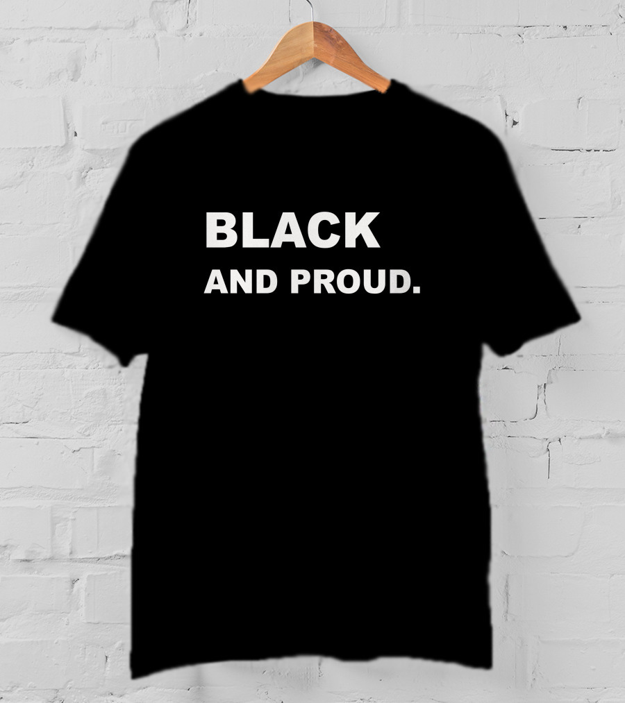 Black And Proud Philadelphia Statement T-Shirt