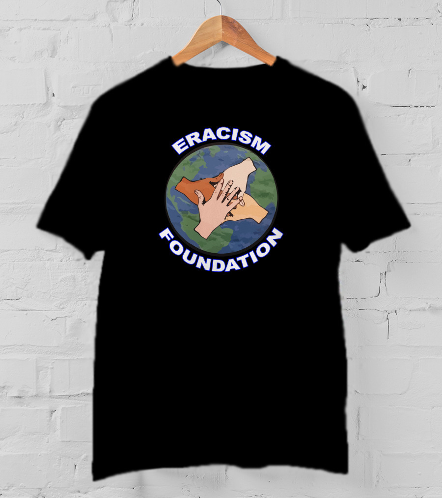 Eracism Foundation Unity Hands Globe T-Shirt