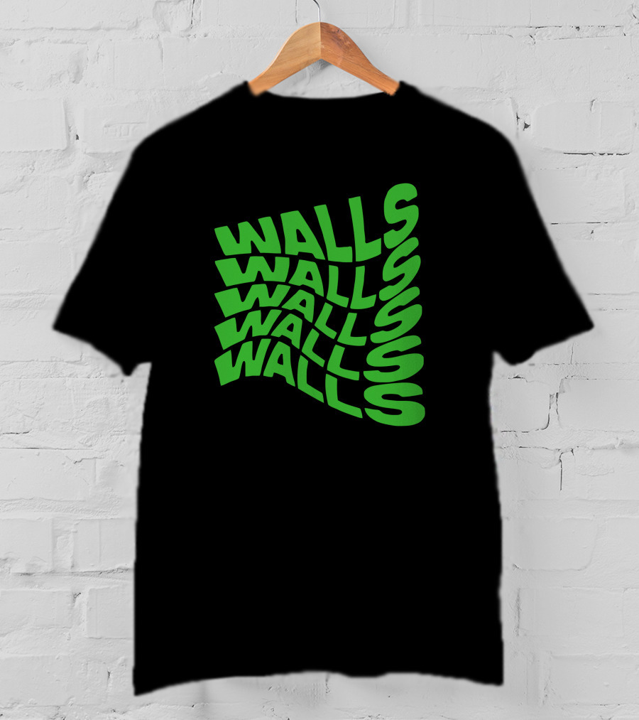 Louis Tomlinson Walls Text Green T-Shirt