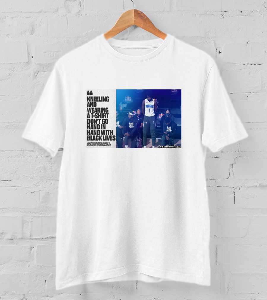 Jonathan Isaac Magic Jersey Quote Kneeling Black Lives T-Shirt