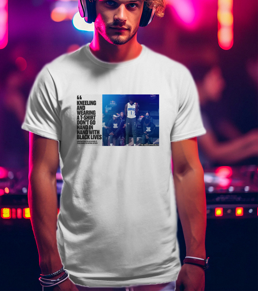 Jonathan Isaac Magic Jersey Quote Kneeling Black Lives T-Shirt
