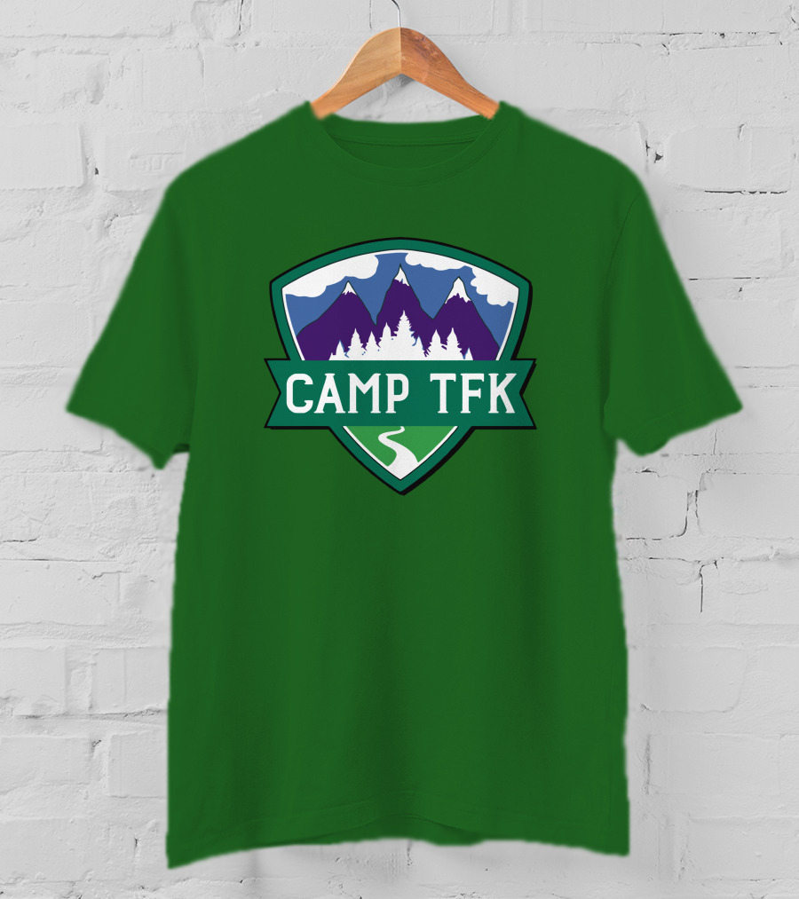 Camp TFK Mountain Adventure Badge T-Shirt