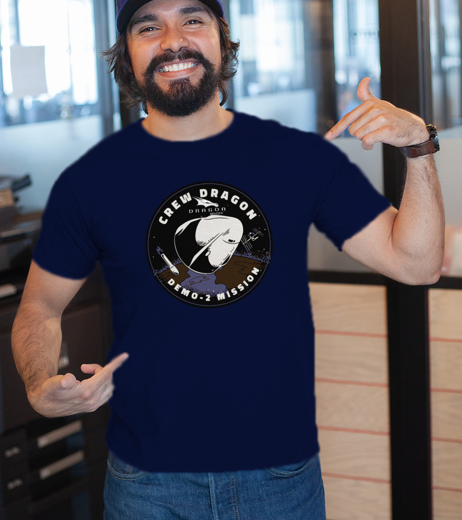 Crew Dragon Demo-2 Mission SpaceX T-Shirt