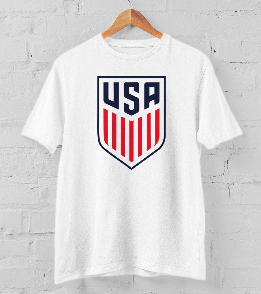 USA Soccer Team Crest Emblem T-Shirt