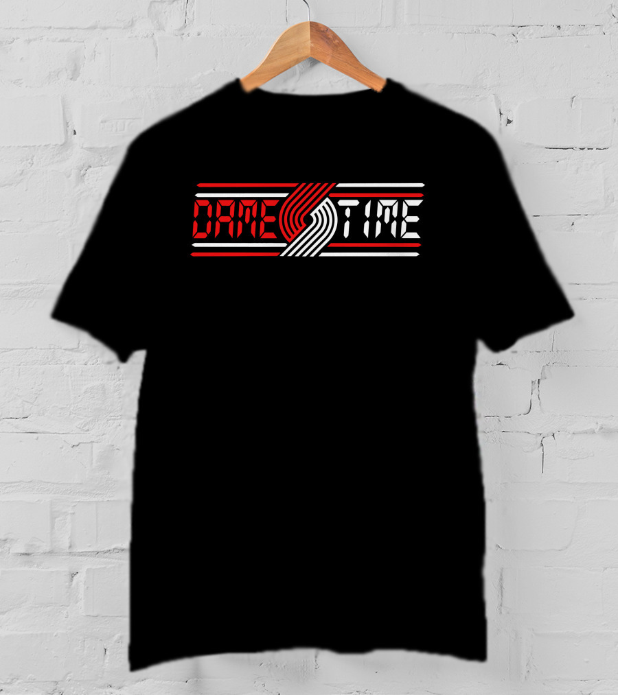 Dame Time Portland Trail Blazers Basketball T-Shirt