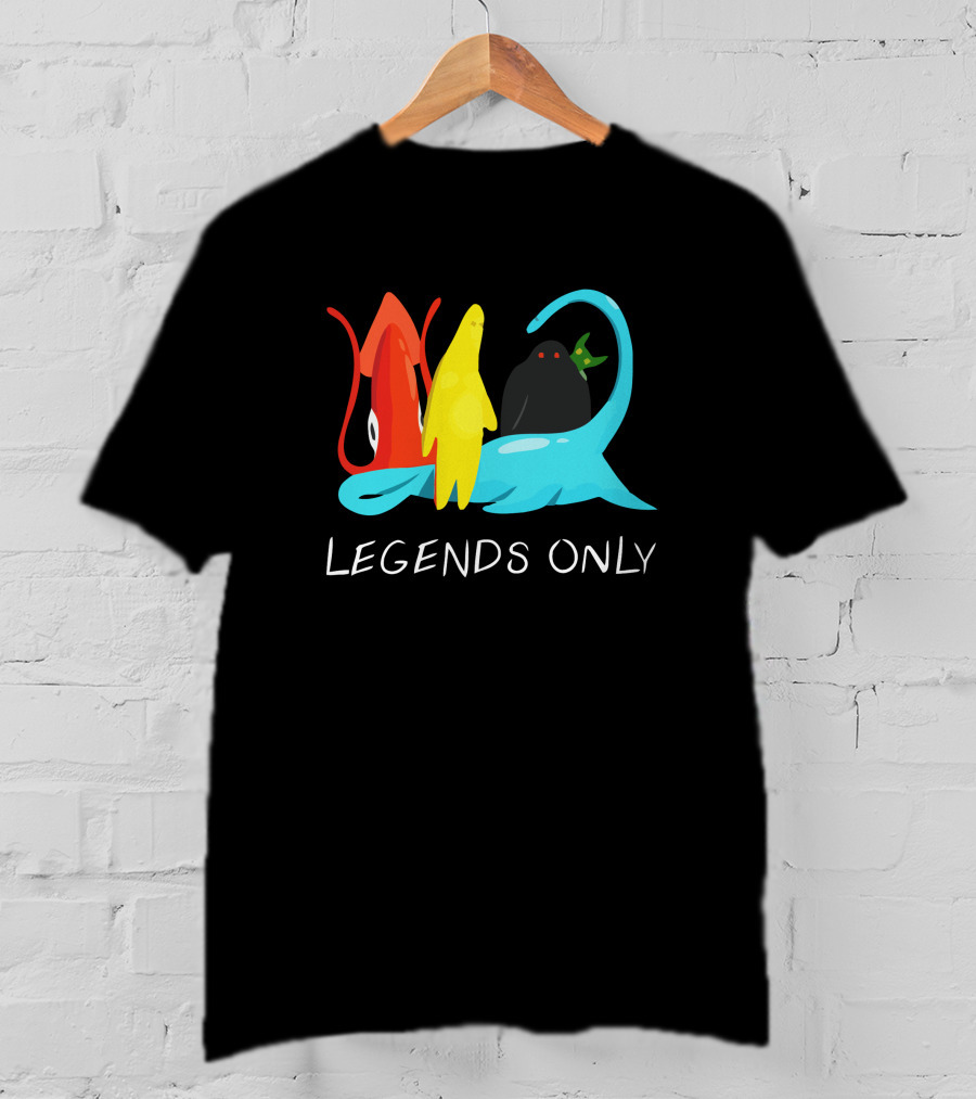 Legends Only Cryptid Crew: Sea Monster And Mythical Creatures T-Shirt