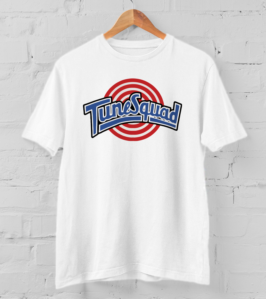 Tune Squad Space Jam Logo Red Circle Iconic T-Shirt