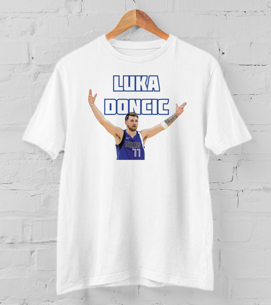 Luka Doncic Dallas Basketball 77 T-Shirt