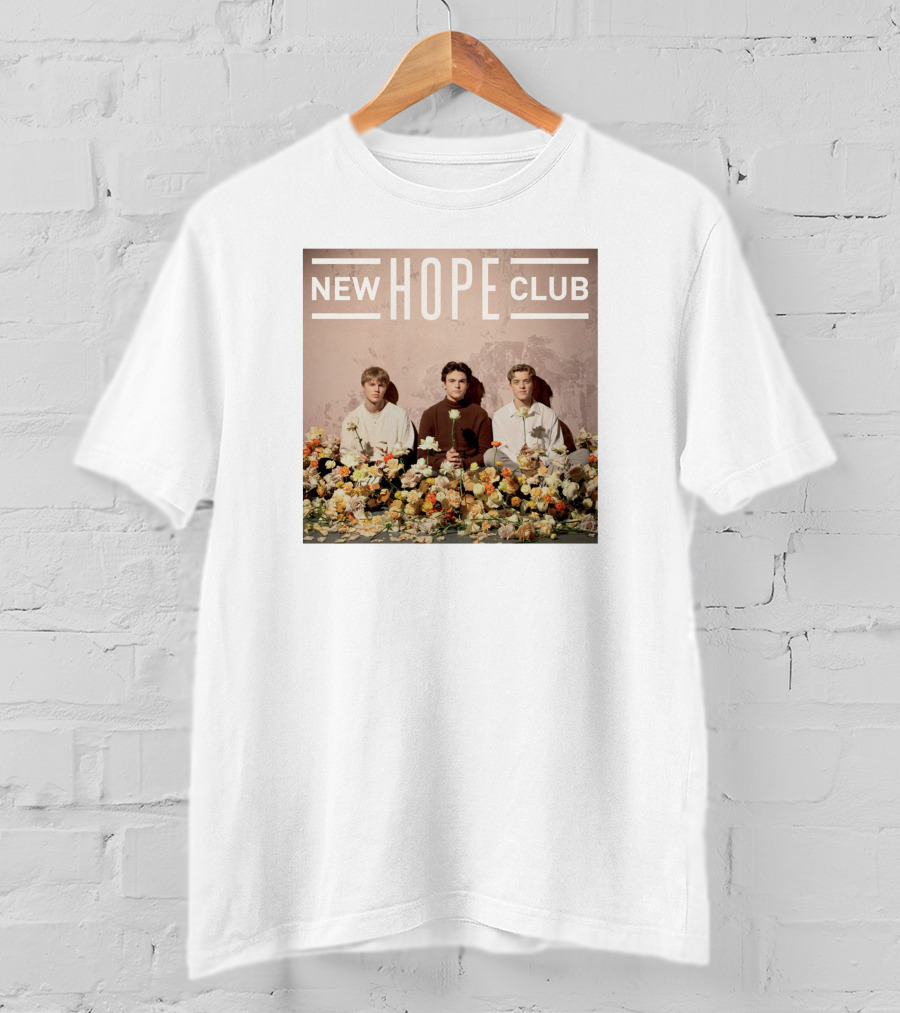 New Hope Club Album Cover Floral T-Shirt