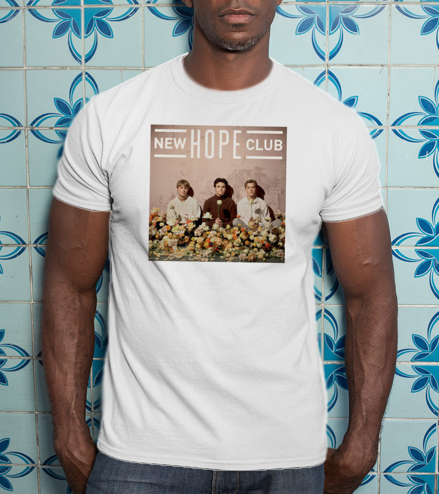 New Hope Club Album Cover Floral T-Shirt