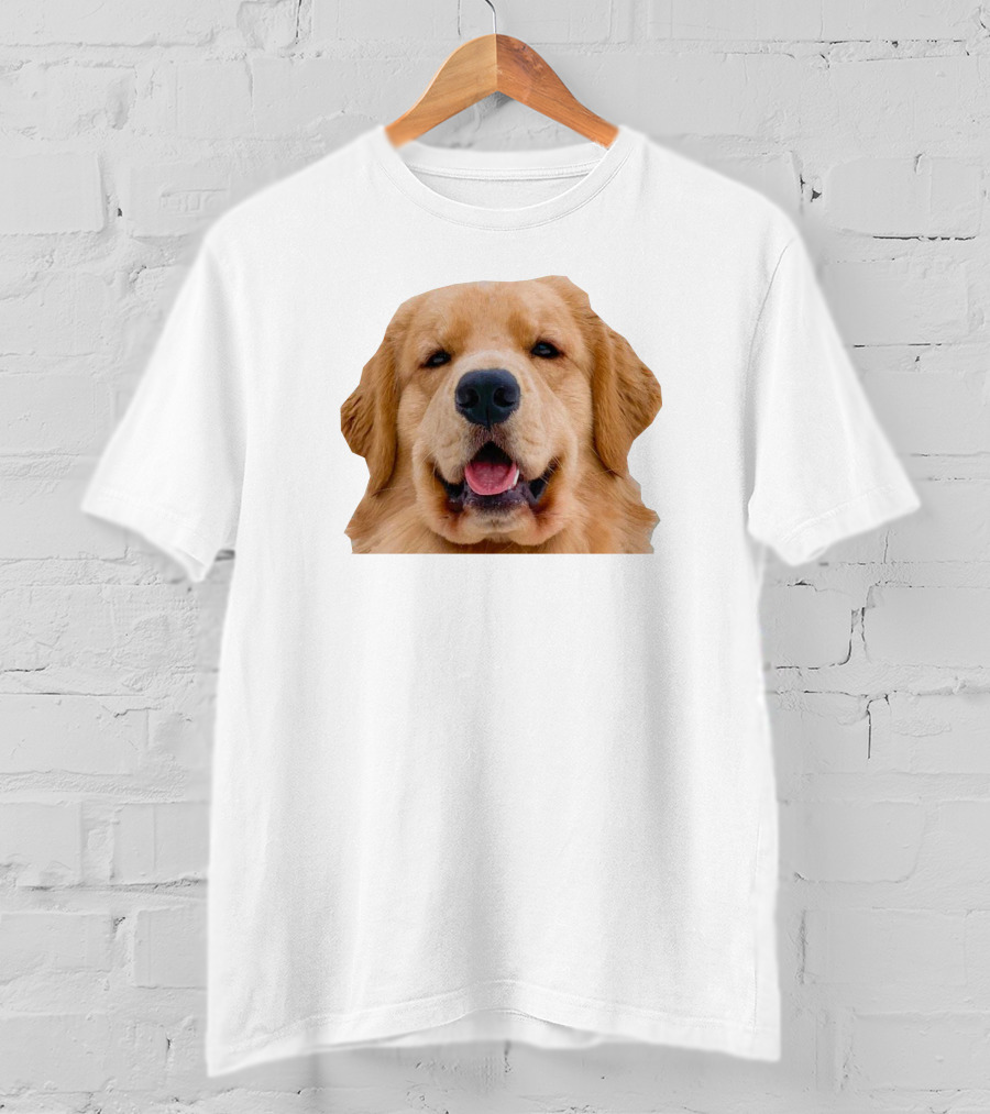 Tucker Budzyn Golden Retriever Face T-Shirt