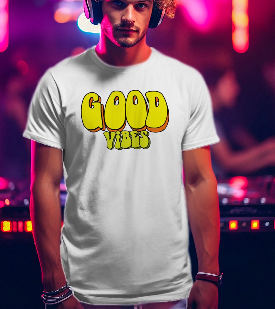 Good Vibes Hrvy Merch T-Shirt