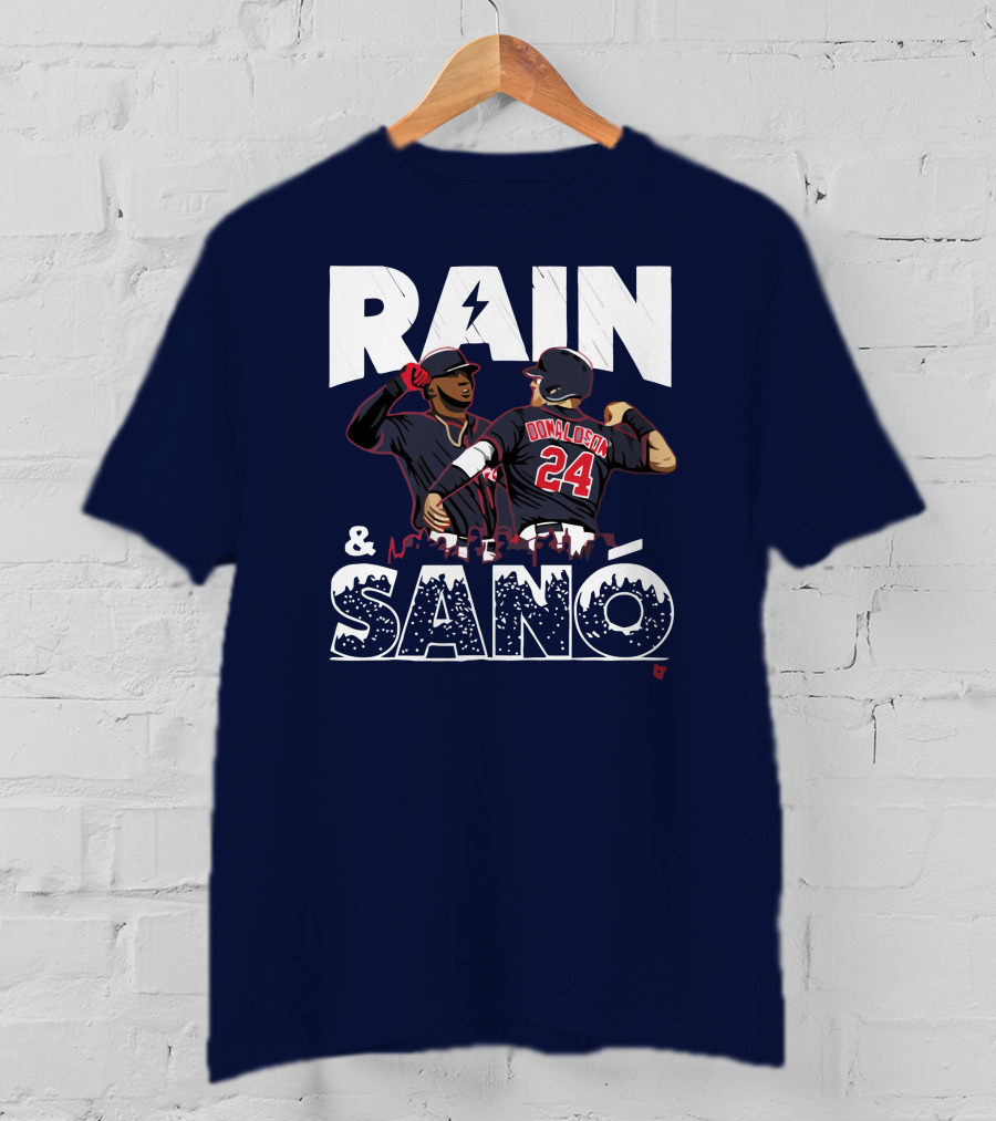 RAIN AND SANO BASEBALL DONALDSON 24 T-Shirt