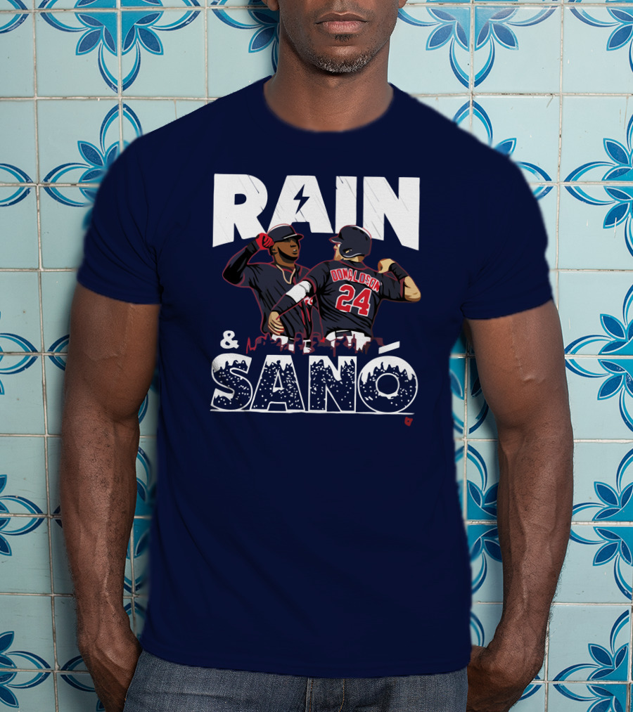 RAIN AND SANO BASEBALL DONALDSON 24 T-Shirt