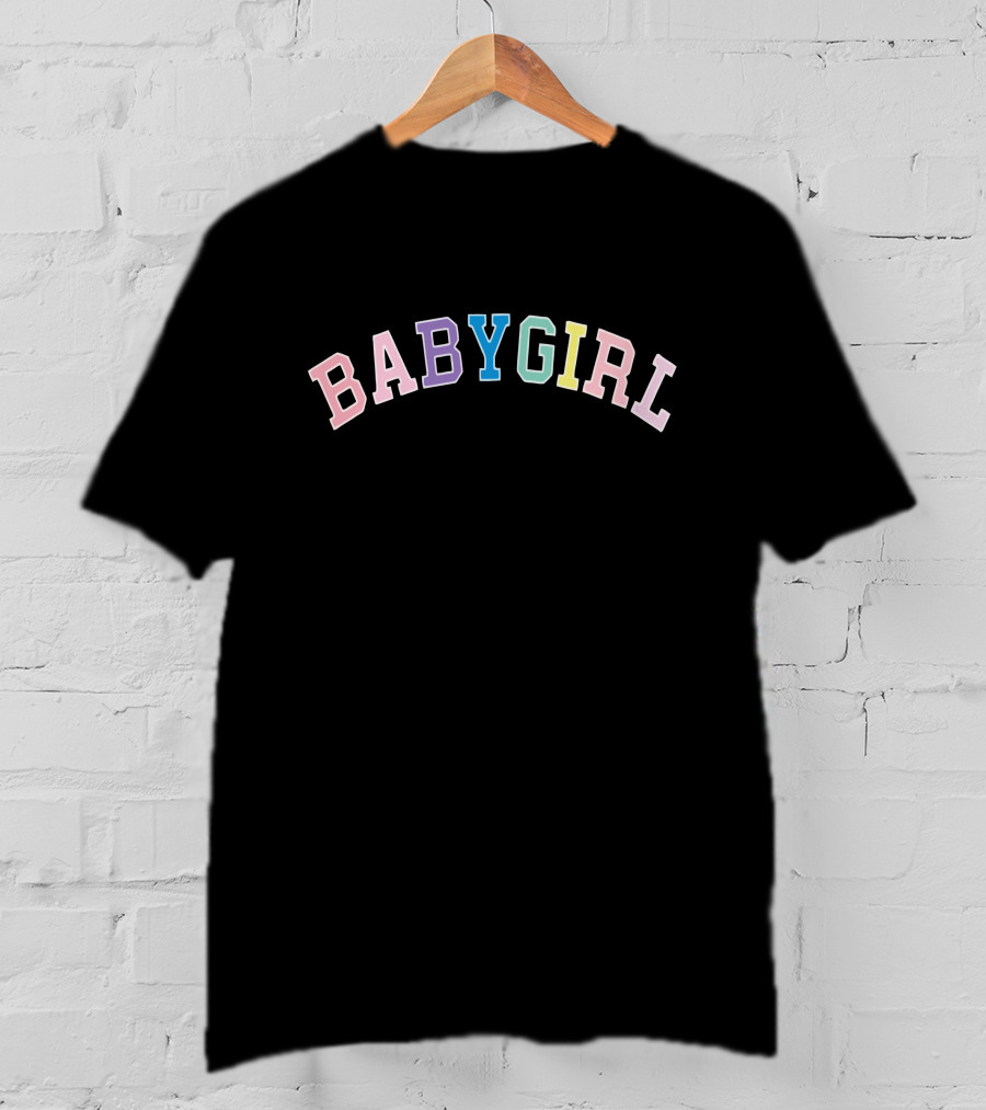 Babygirl Les Do Makeup Merch Pastel Lettering T-Shirt