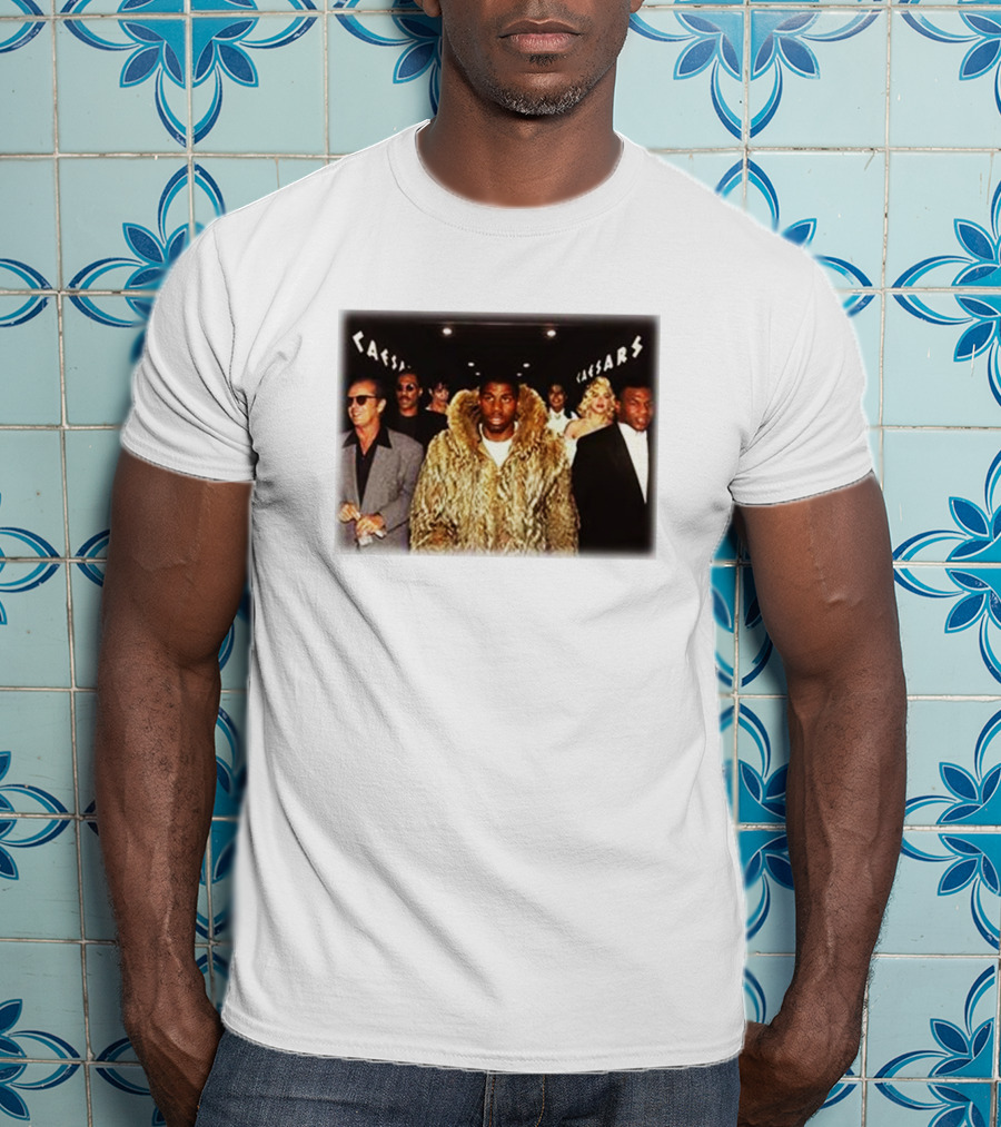 Caesars Barstool Entourage Fur Coat Entrance T-Shirt
