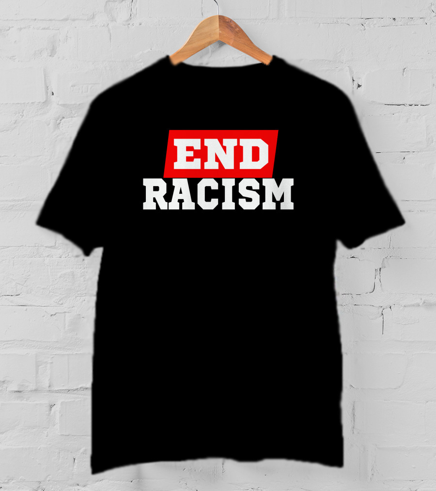 NFL End Racism Stop Racism Movement T-Shirt