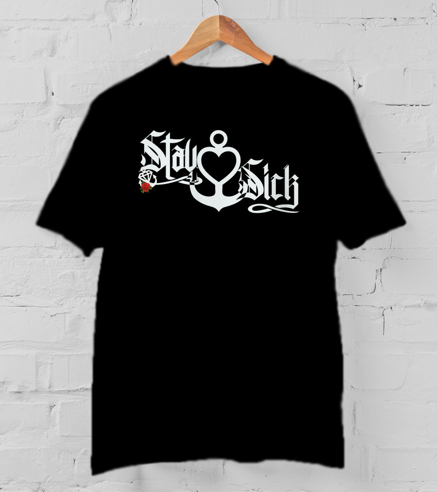 Stay Sick Threads Anchor Rose T-Shirt