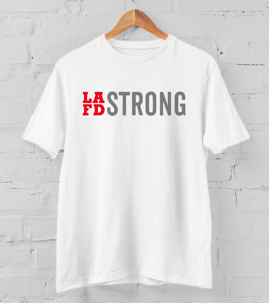 LA FD Strong Jennifer Garner T-Shirt