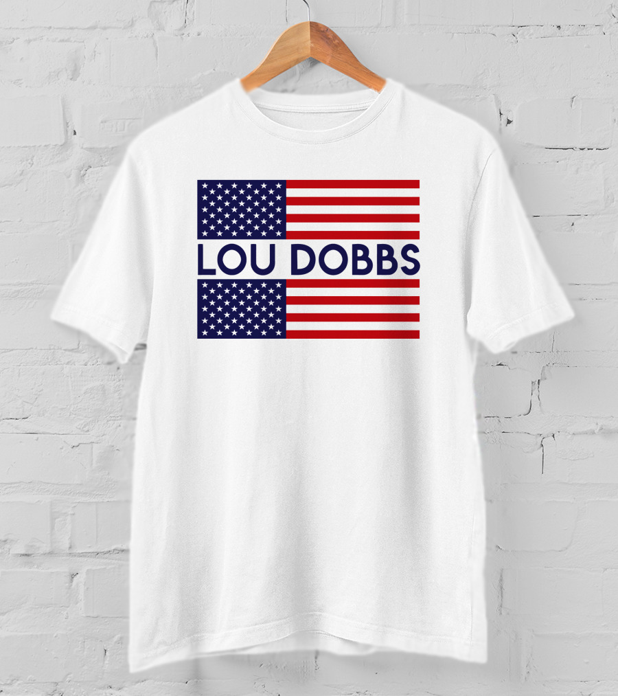 LOU DOBBS American Flag T-Shirt