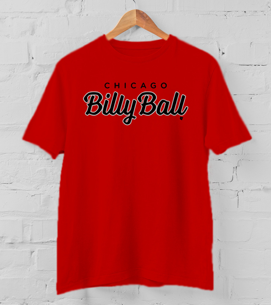 Chicago Billy Ball Red T-Shirt