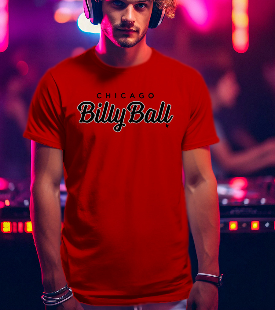 Chicago Billy Ball Red T-Shirt