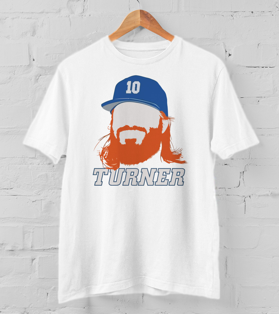 Turner 10 Blue Cap Orange Beard T-Shirt