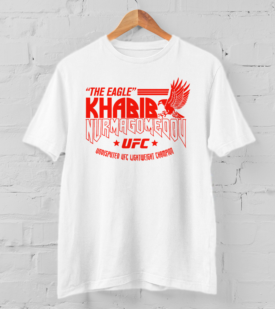 The Eagle Khabib Nurmagomedov UFC Undisputed Lightweight Champion T-Shirt