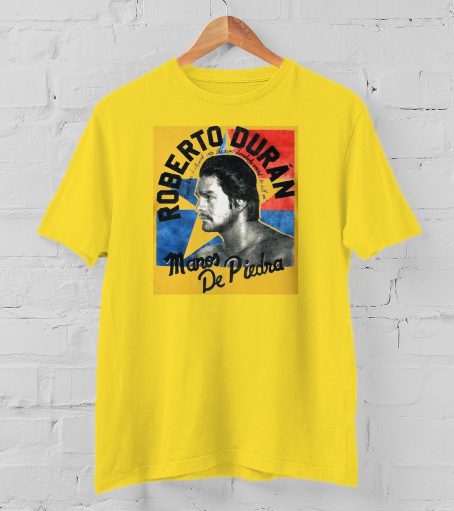 Roberto Durán Manos De Piedra Retro Boxing Legend Classic T-Shirt