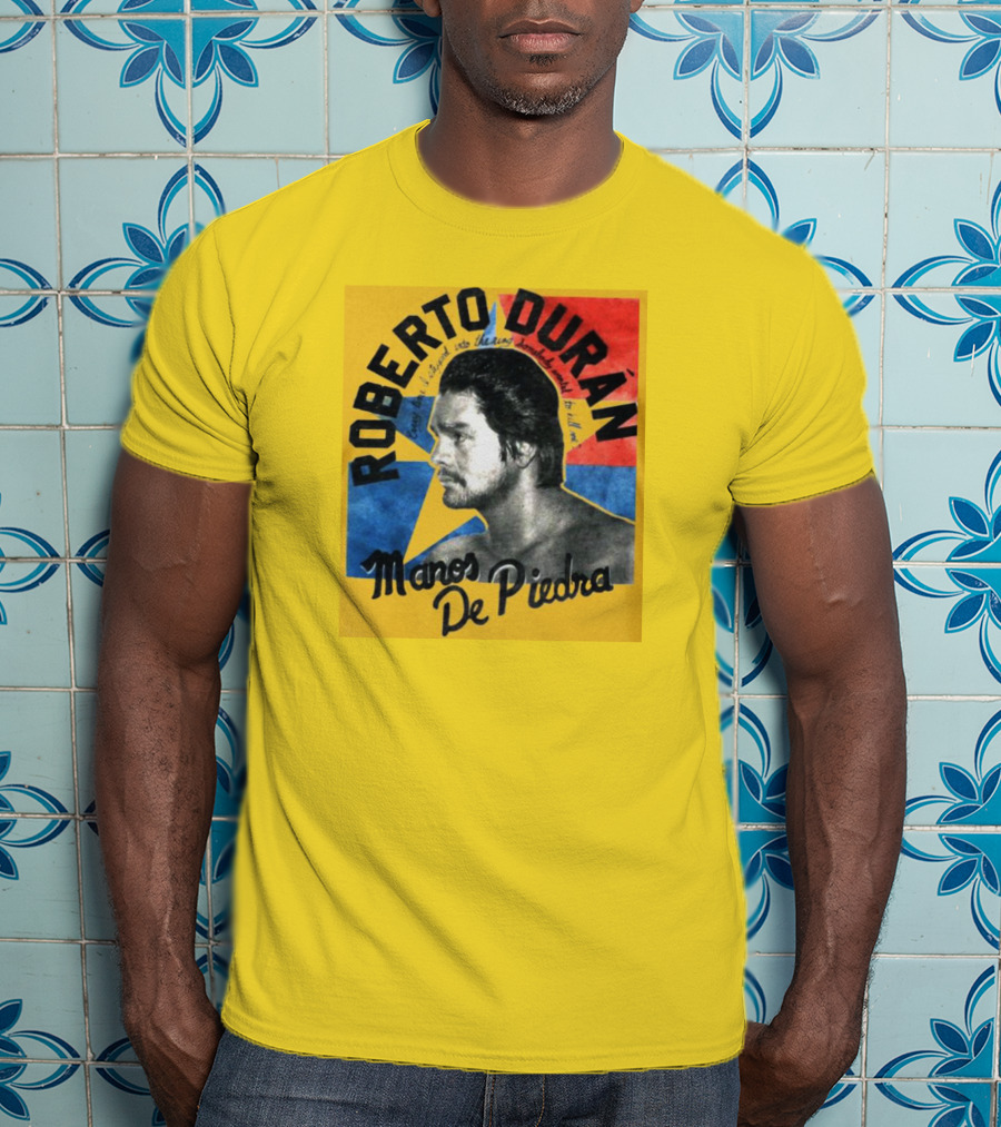 Roberto Durán Manos De Piedra Retro Boxing Legend Classic T-Shirt