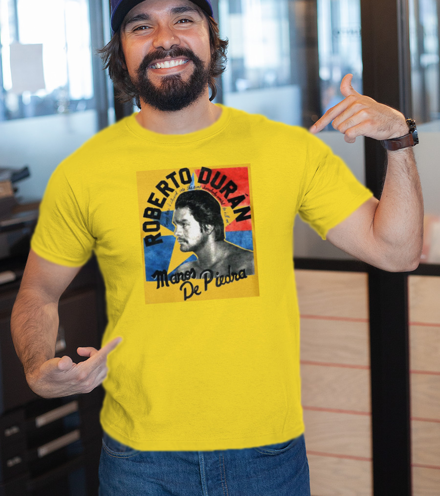 Roberto Durán Manos De Piedra Retro Boxing Legend Classic T-Shirt