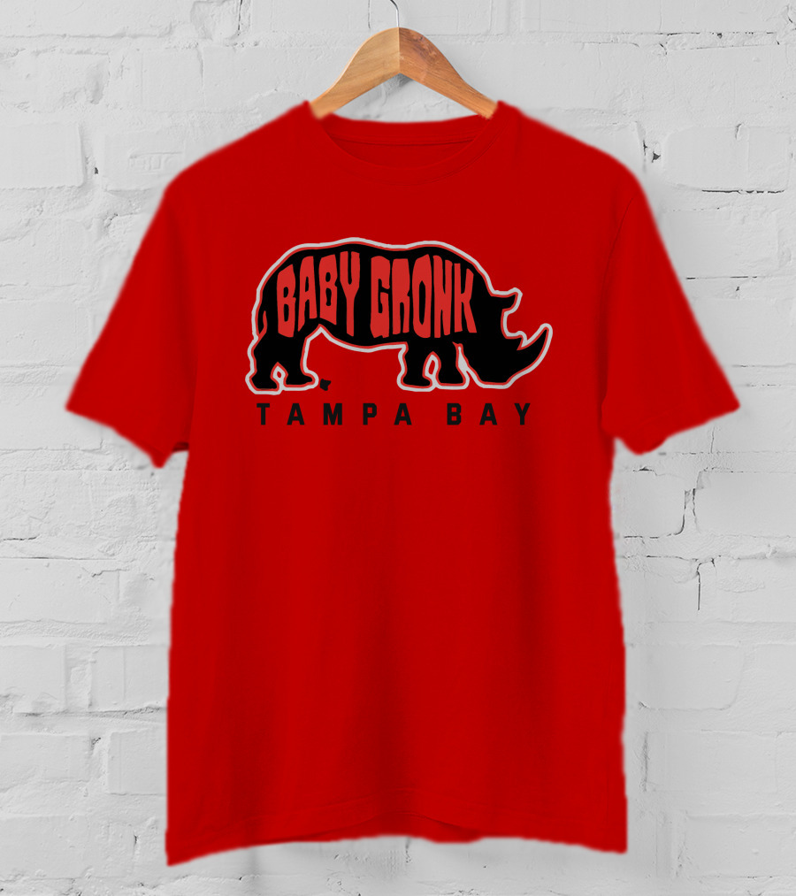 BABY GRONK TAMPA BAY Rhino T-Shirt