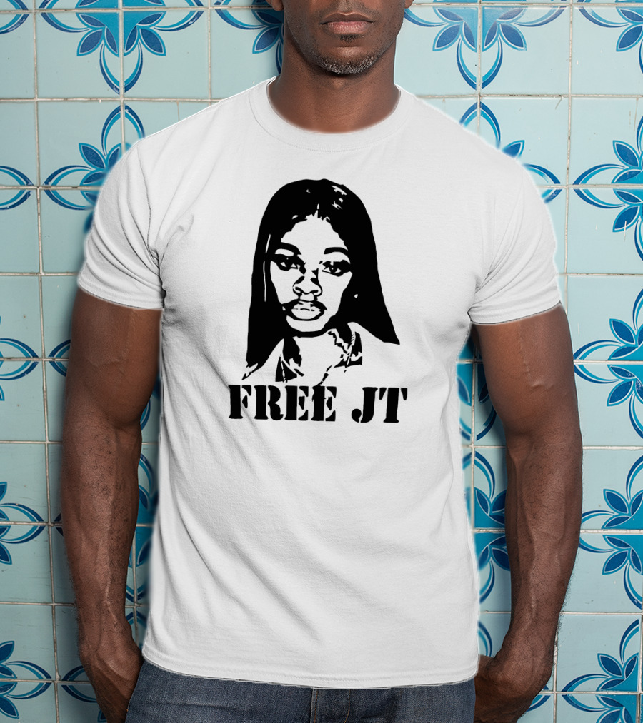 FREE JT Graphic Stencil T-Shirt