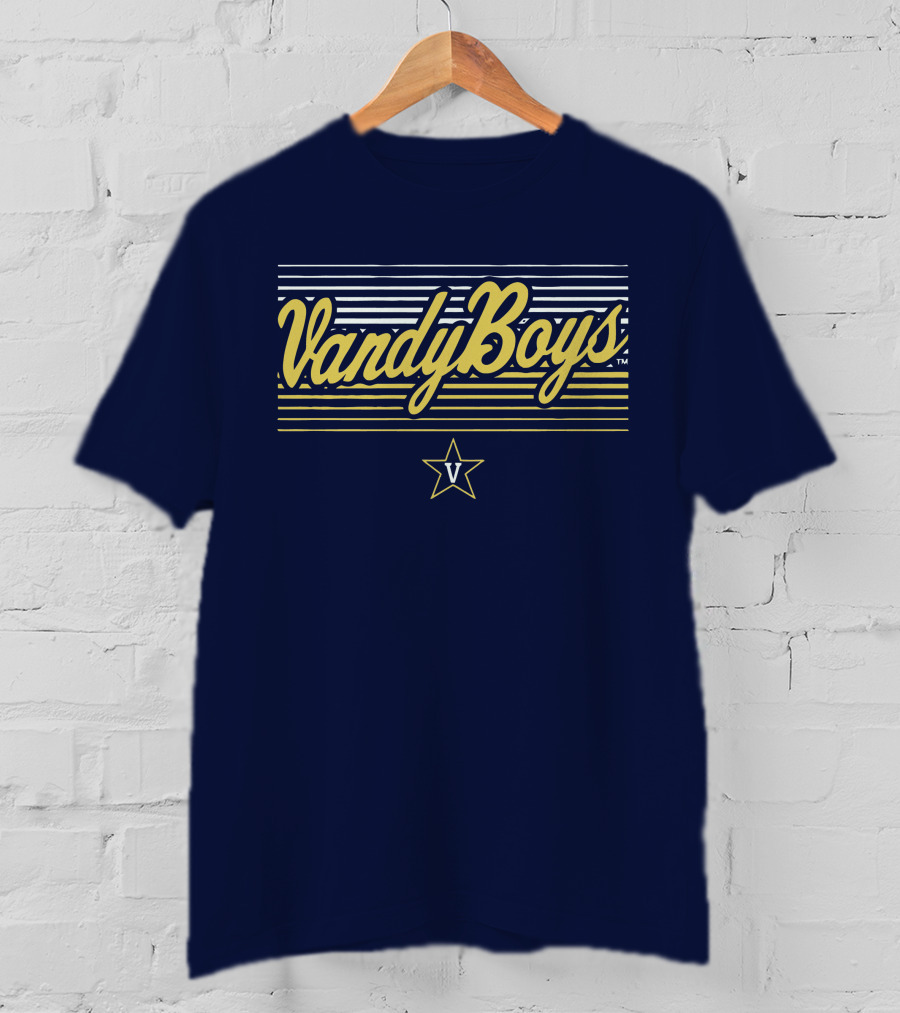 VandyBoys Vanderbilt Baseball Vandy Star T-Shirt