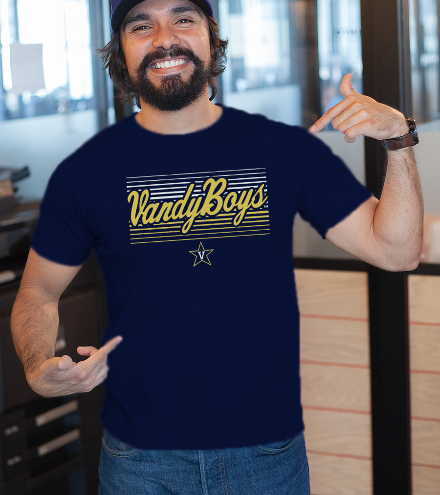 VandyBoys Vanderbilt Baseball Vandy Star T-Shirt