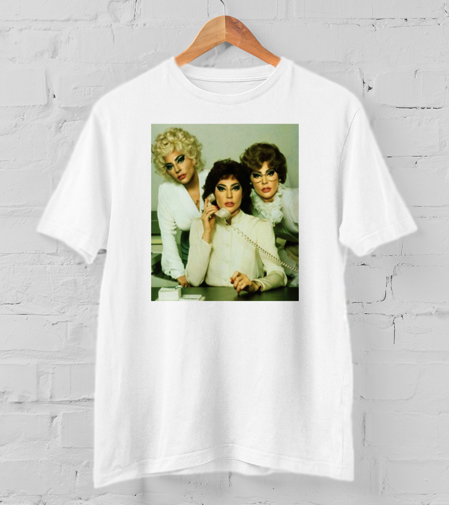 Gaga 9 To 5 Vintage Office Look T-Shirt