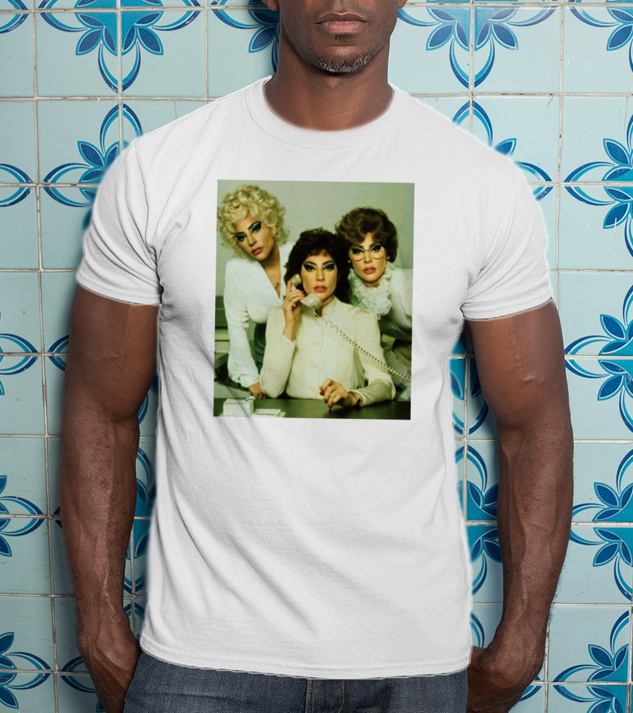 Gaga 9 To 5 Vintage Office Look T-Shirt