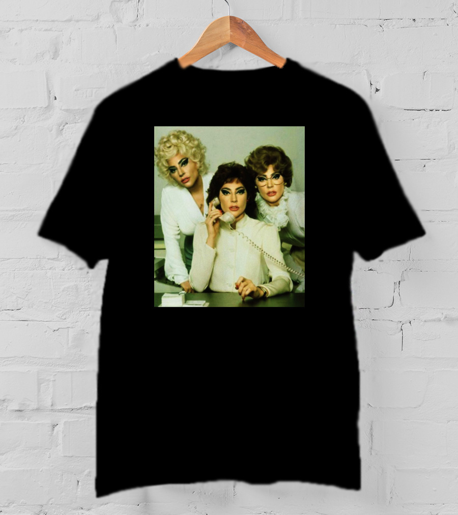Ronald Mcdonkey Merch Gaga 9To5 Retro Trio Office Vibe T-Shirt