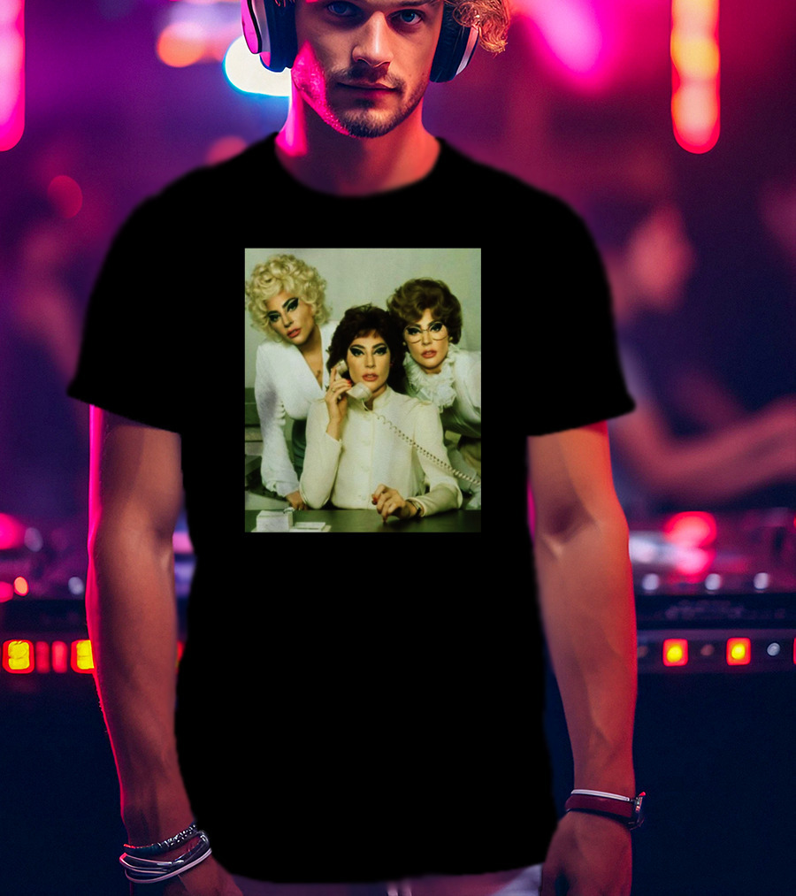 Ronald Mcdonkey Merch Gaga 9To5 Retro Trio Office Vibe T-Shirt