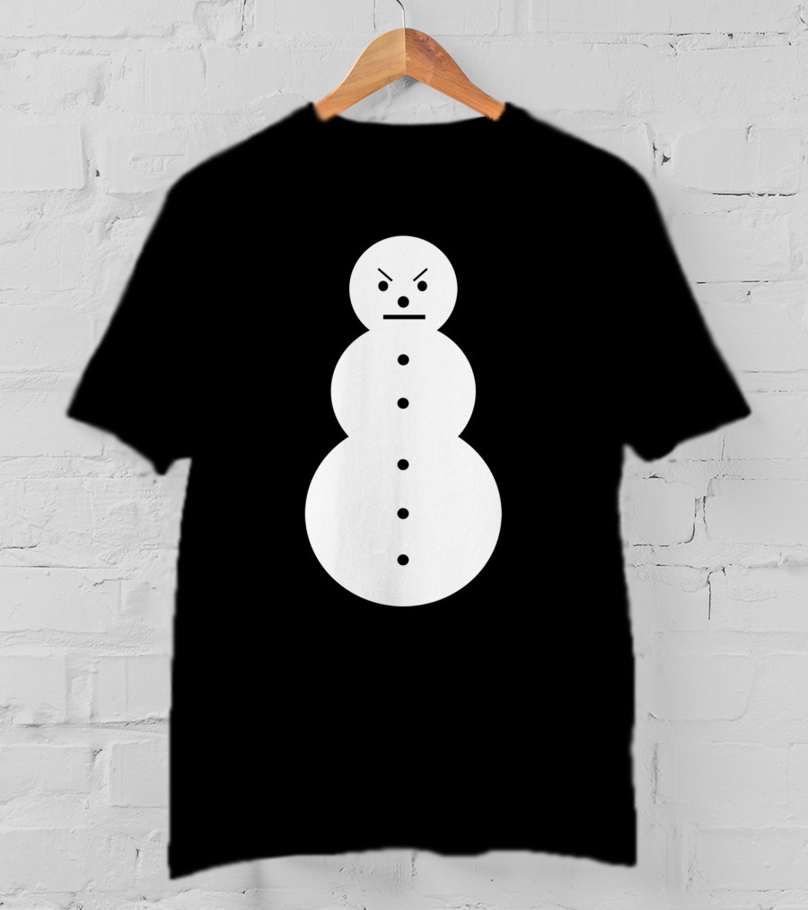 Young Jeezy Snowman Angry Simple T-Shirt