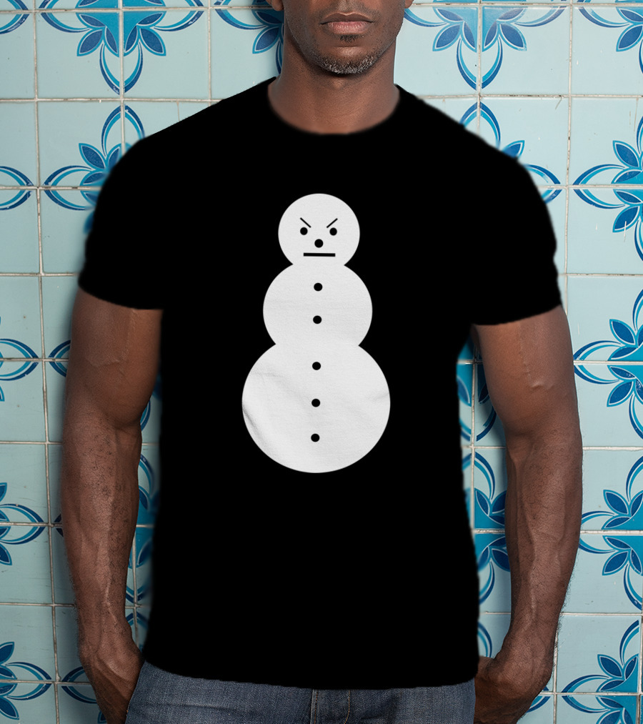 Young Jeezy Snowman Angry Simple T-Shirt