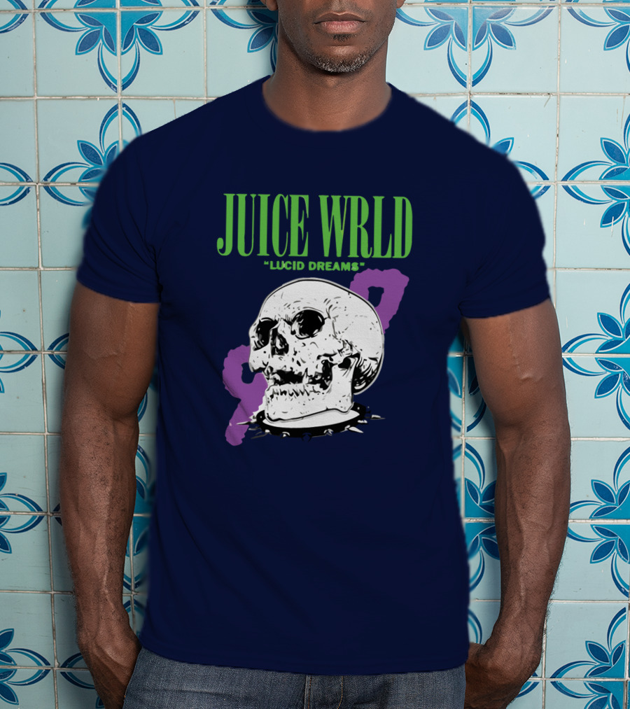 JUICE WRLD LUCID DREAMS 999 Skull T-Shirt